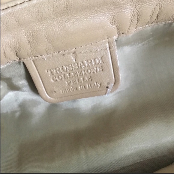 Trussardi Caramel Lambskin Leather Skirt - Picture 5 of 6